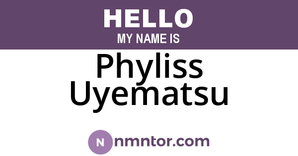 Phyliss Uyematsu