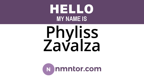 Phyliss Zavalza