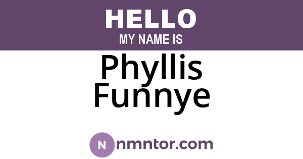 Phyllis Funnye