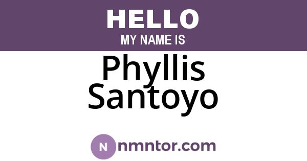Phyllis Santoyo