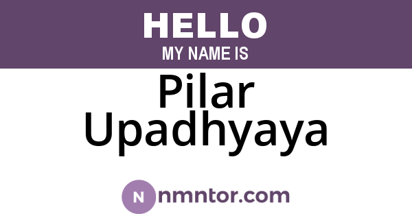 Pilar Upadhyaya