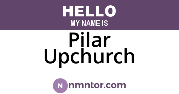 Pilar Upchurch