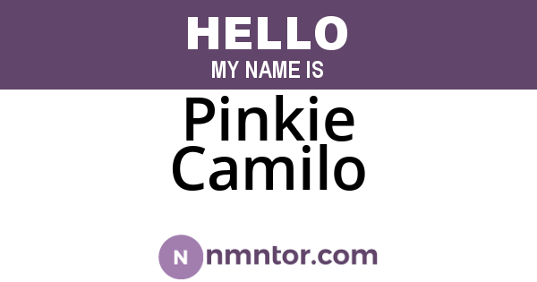 Pinkie Camilo