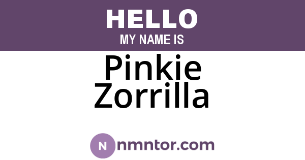 Pinkie Zorrilla