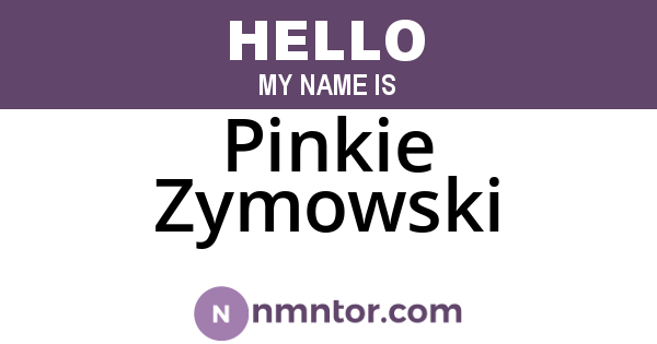 Pinkie Zymowski