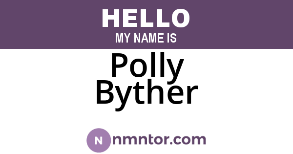 Polly Byther