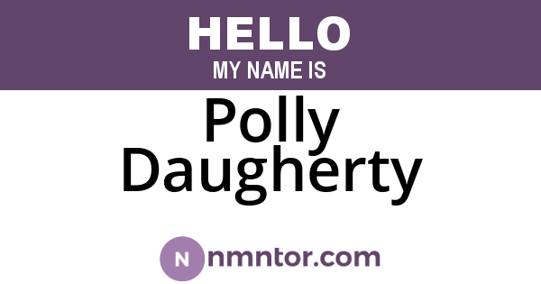 Polly Daugherty