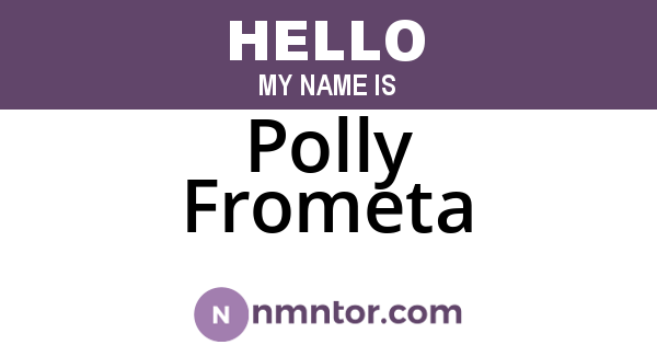 Polly Frometa