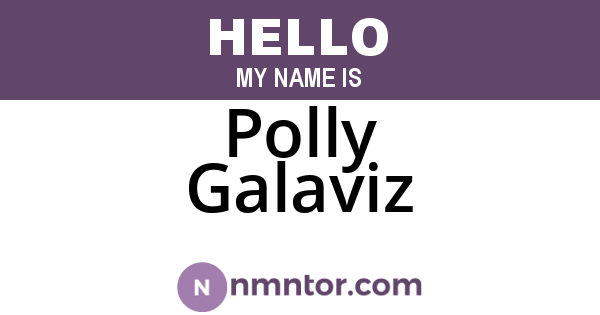 Polly Galaviz