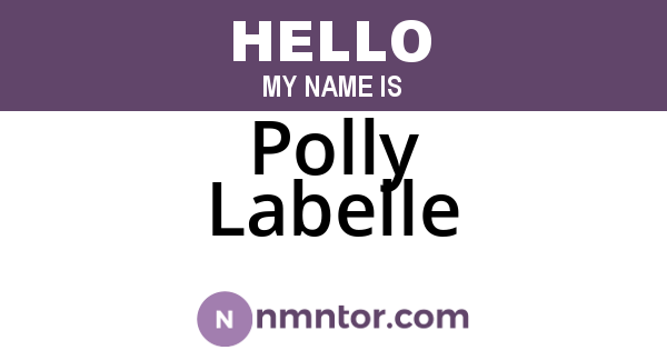 Polly Labelle