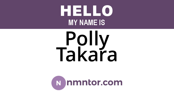 Polly Takara