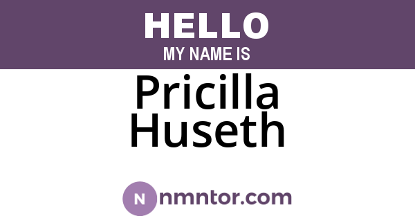 Pricilla Huseth