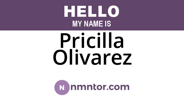 Pricilla Olivarez