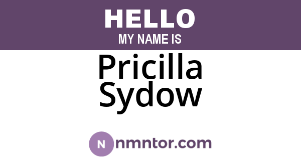 Pricilla Sydow