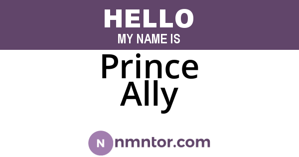 Prince Ally