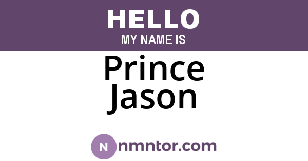 Prince Jason