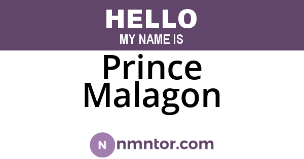 Prince Malagon