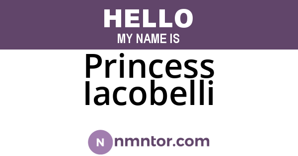 Princess Iacobelli