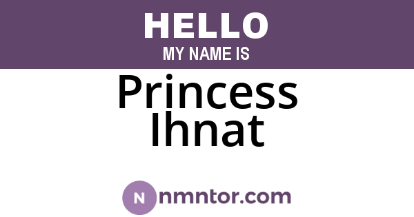 Princess Ihnat