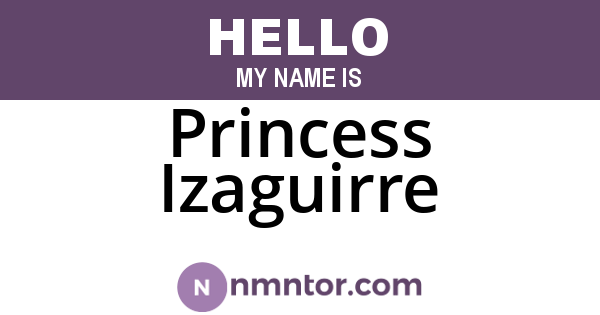 Princess Izaguirre