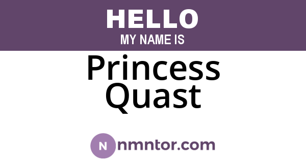 Princess Quast