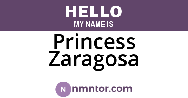 Princess Zaragosa