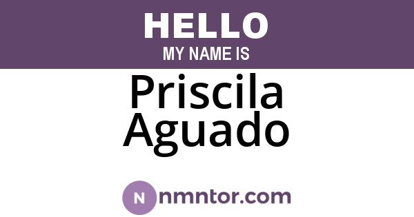 Priscila Aguado