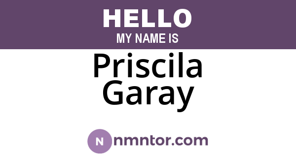 Priscila Garay