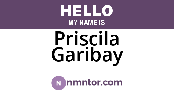 Priscila Garibay