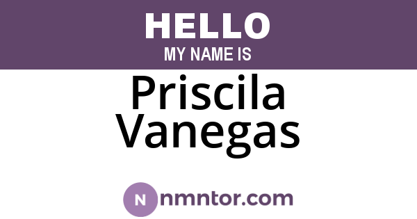 Priscila Vanegas
