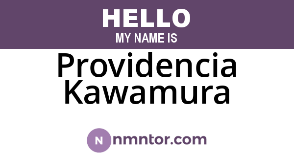 Providencia Kawamura