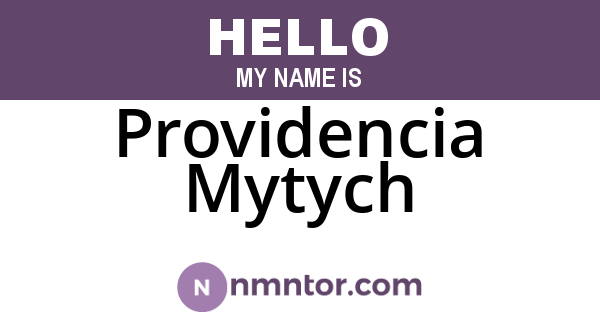 Providencia Mytych