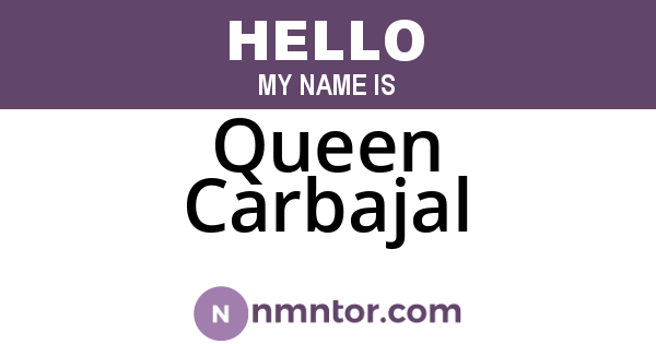 Queen Carbajal