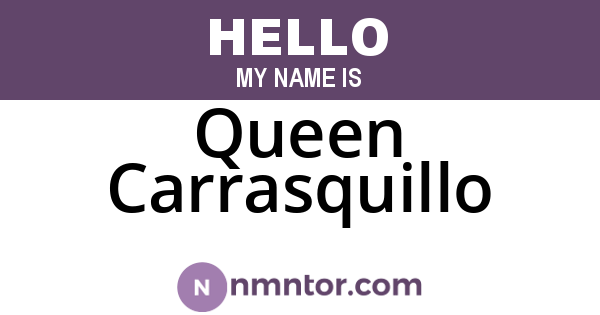 Queen Carrasquillo