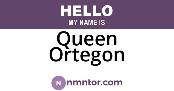 Queen Ortegon