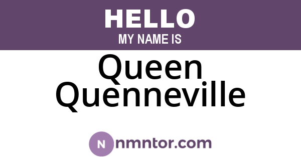Queen Quenneville
