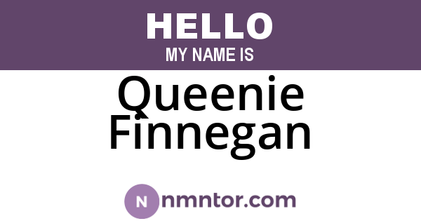 Queenie Finnegan
