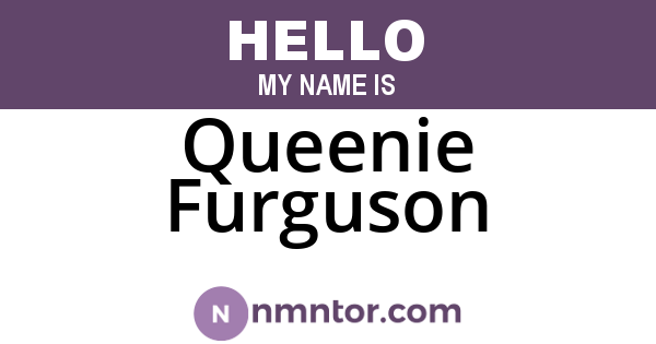 Queenie Furguson