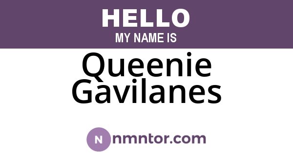 Queenie Gavilanes
