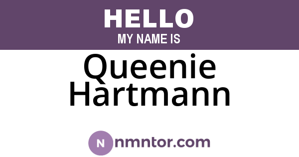 Queenie Hartmann