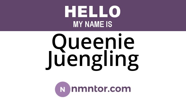 Queenie Juengling