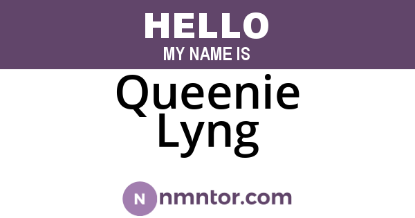 Queenie Lyng