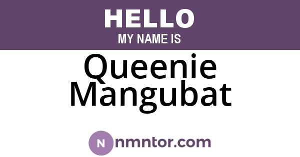 Queenie Mangubat