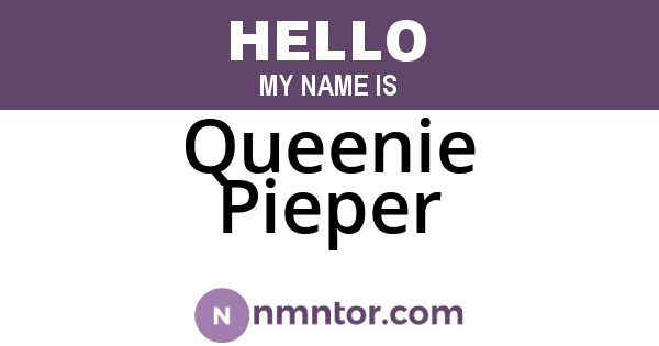 Queenie Pieper