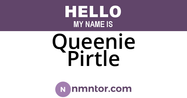 Queenie Pirtle