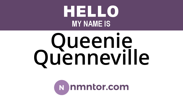 Queenie Quenneville