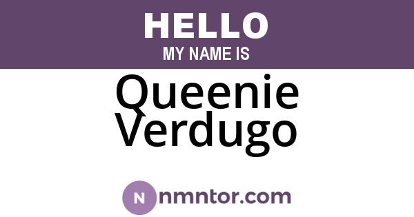 Queenie Verdugo