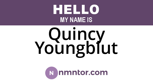Quincy Youngblut