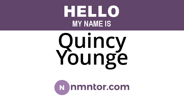 Quincy Younge