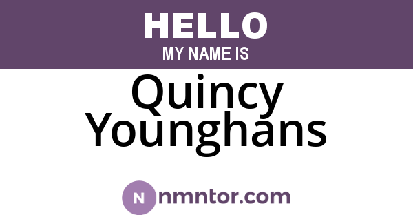 Quincy Younghans